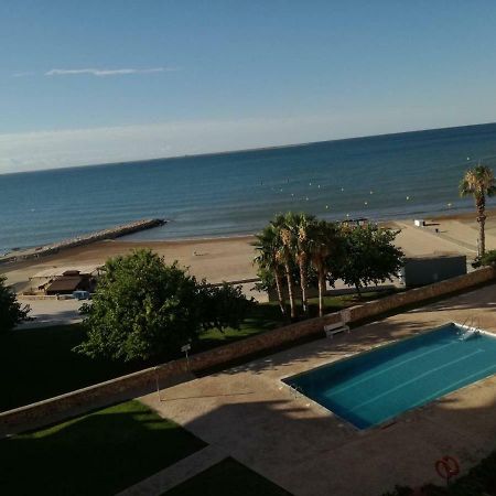 Atico Primer Linea De Mar Con Piscina En Ebrehogar Sant Carlos de la Ràpita Buitenkant foto