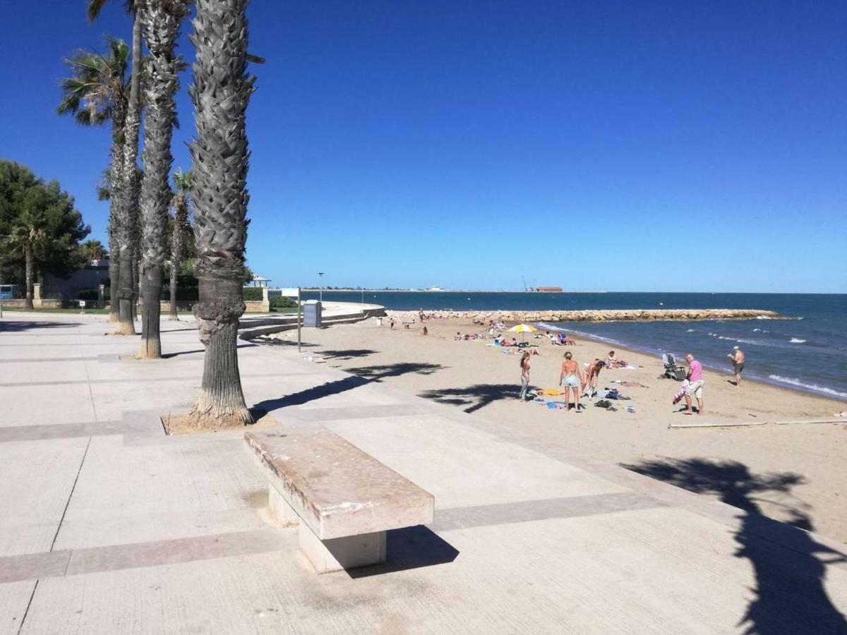 Atico Primer Linea De Mar Con Piscina En Ebrehogar Sant Carlos de la Ràpita Buitenkant foto
