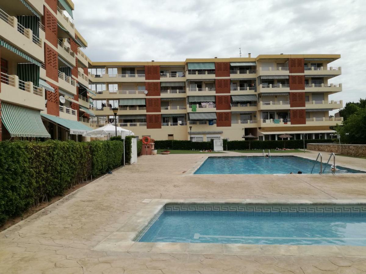 Atico Primer Linea De Mar Con Piscina En Ebrehogar Sant Carlos de la Ràpita Buitenkant foto